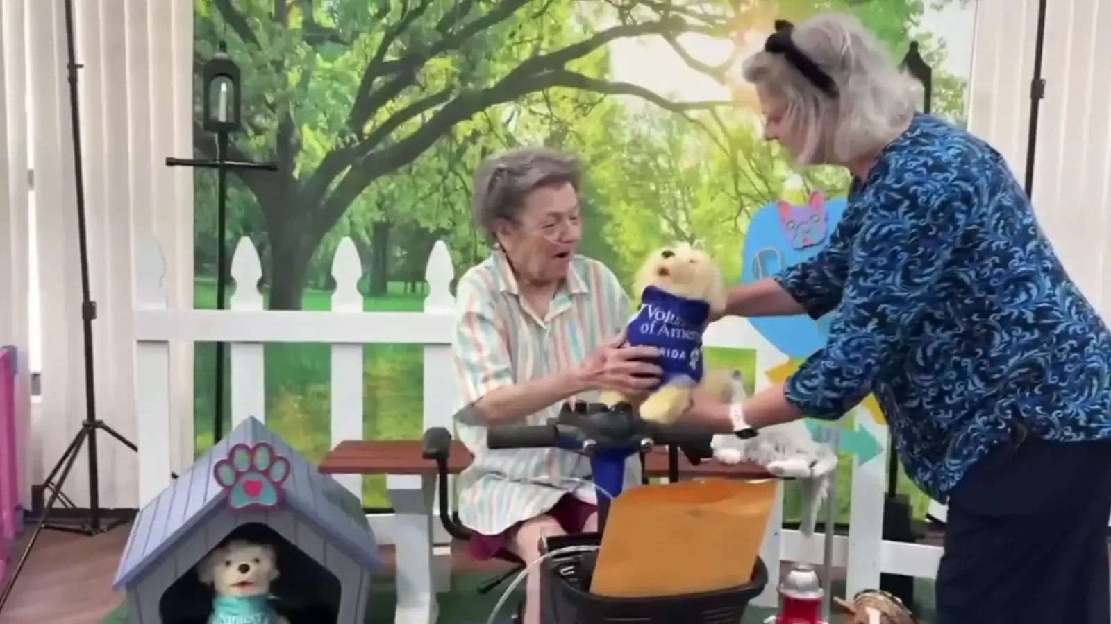 Robotic Pets Bring Companionship to Senior Living Community