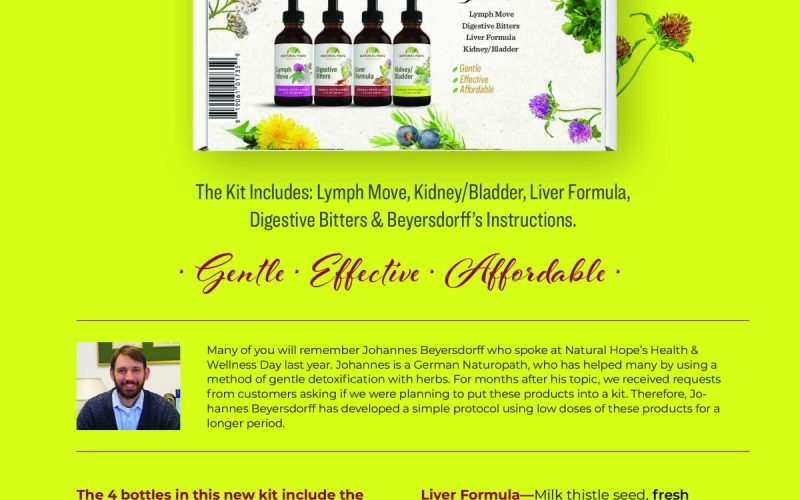 Beyersdorff Detox Kit Launches at Natural Hope Herbals