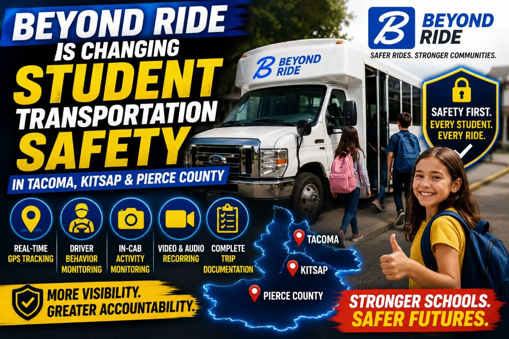 Beyond Ride Announces What Tacoma, Kitsap and Pierce County Schools Should Know About Safe School Transportation