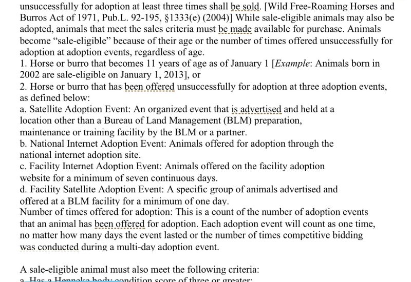 New Rules For Wild Horse Roundups May Not Help Horses
